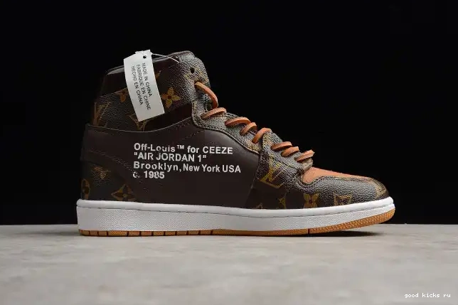 AQ0818-158 Air Jordan AJ1 OW x 1 Off-Louis 0512